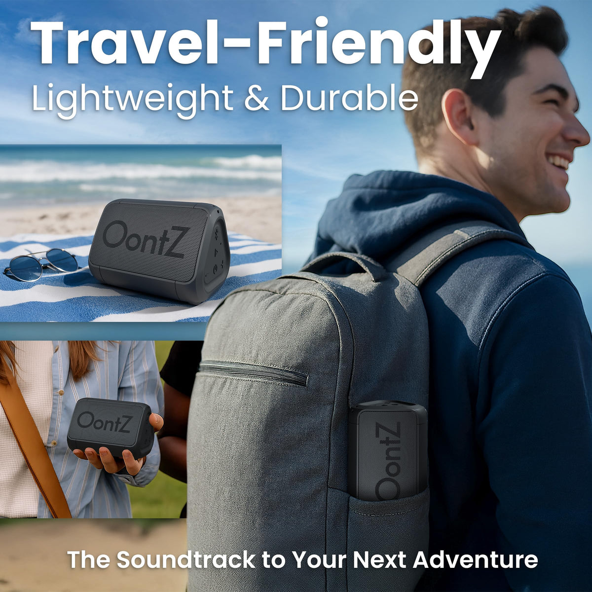 Compact Bluetooth Speakers 2-Pack O617832